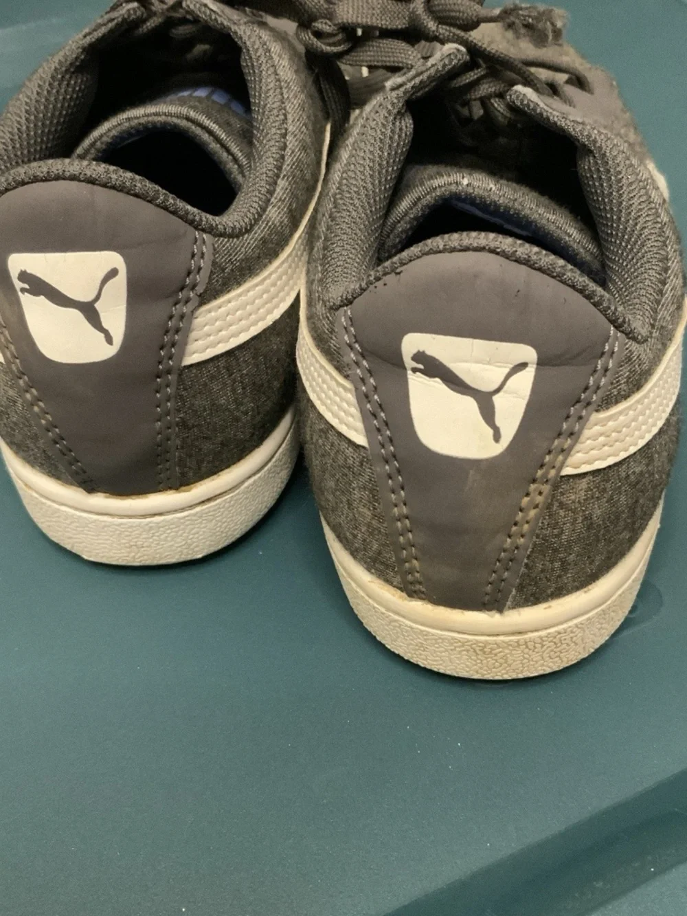 Puma Women's Shoes Active Lace Up Grey Sneakers Size 5